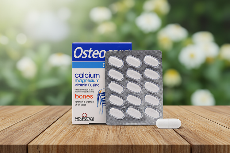 بسته‌بندی قرص استئوکر برای سلامت استخوان‌ ها